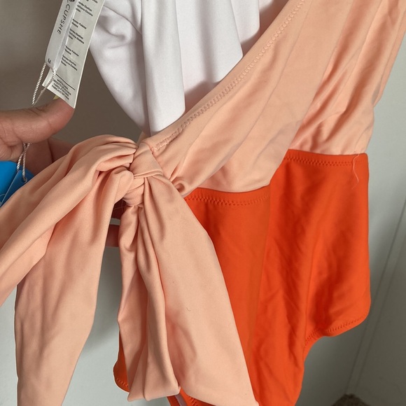 Orange brand new swimsuit. - Picture 5 of 5